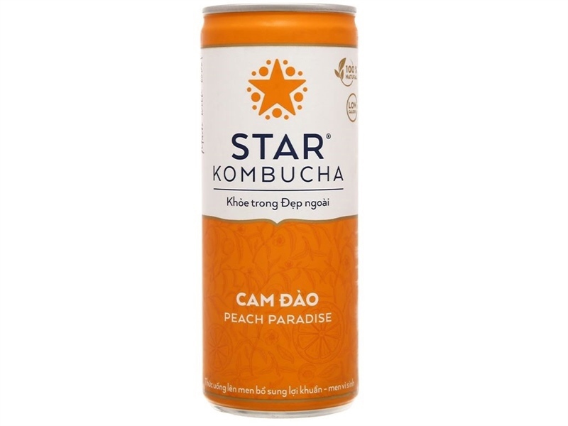 Star Kombucha vị lựu đỏ 250ml Star Kombucha vị lựu đỏ 250ml
