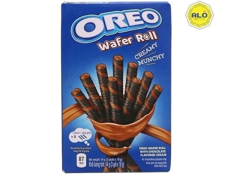 KĐ - Bánh quế Oreo 54g chocolate x 20 hộp