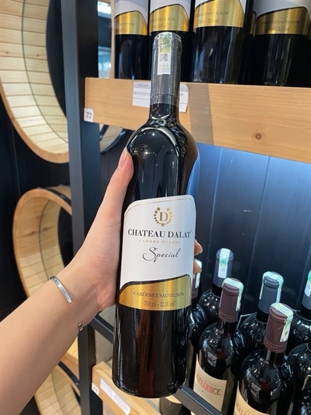Rượu vang Chateau Dalat Special Cabernet Sauvignon 12.5% chai 750ml