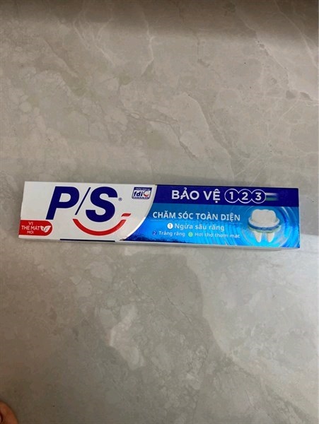 Kem đánh răng P/S bảo vệ 123 chăm sóc toàn diện 180g