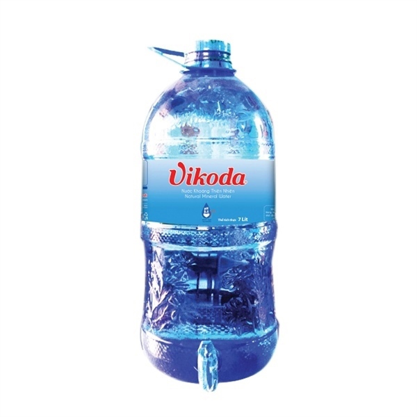 Nước khoáng thiên nhiên không ga Vikoda 7L