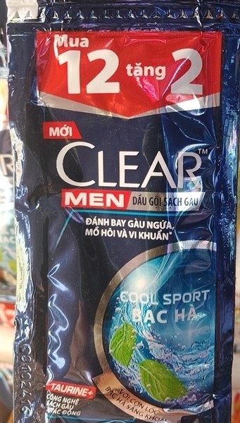 Dầu gội dây Clear Men