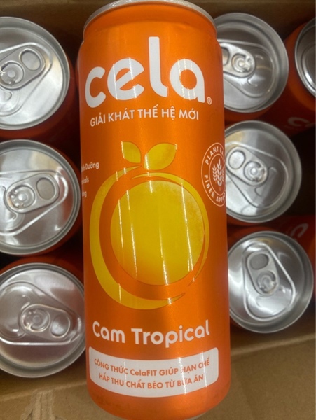Nước uống cela vị cam