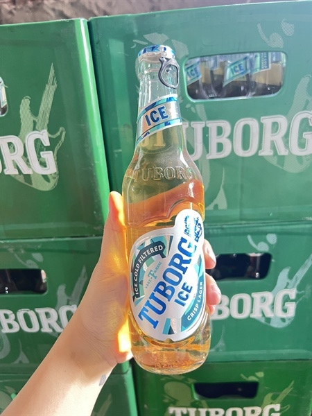 Bia Tuborg Ice chai 24-330ML