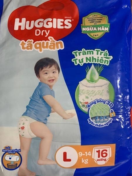 Tã quần skin care cỡ L 16x8