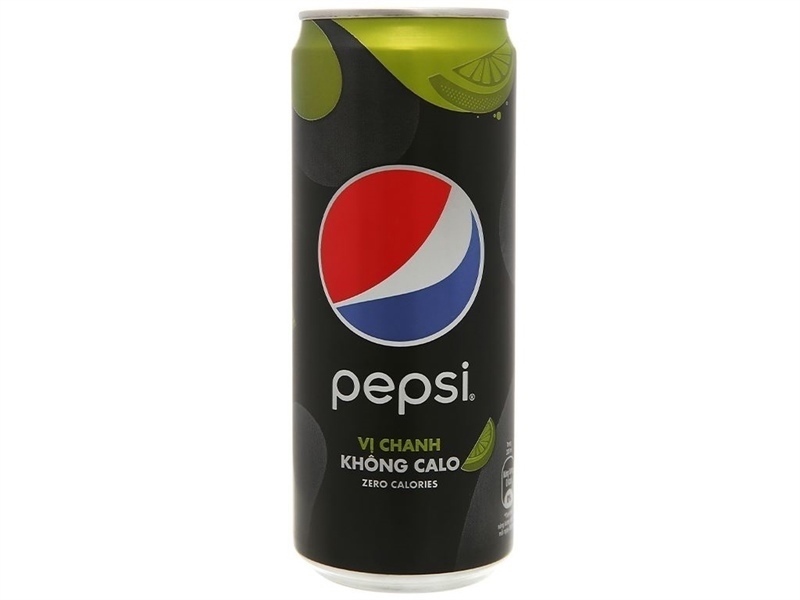 Pepsi chanh không calo 330ml Pepsi chanh không calo 330ml
