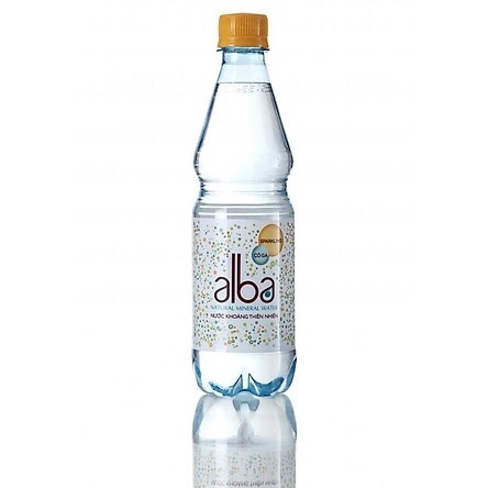 Nước khoáng thiên nhiên có ga Alba 500ml