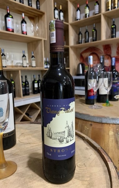 Vang đà lạt strong wine 750ml
