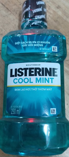 Nước súc miệng Listerine cool mint 250ml