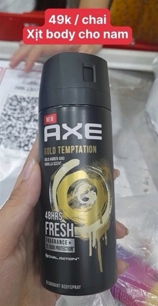 Xịt thơm cơ thể Axe chai 135ml