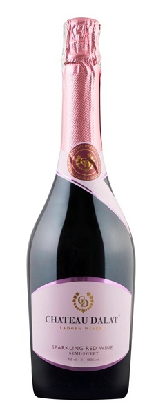 Vang nổ Chateau Dalat Sparkling Red wine
