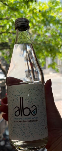 Nước khoáng thiên nhiên Alba chai 450ml