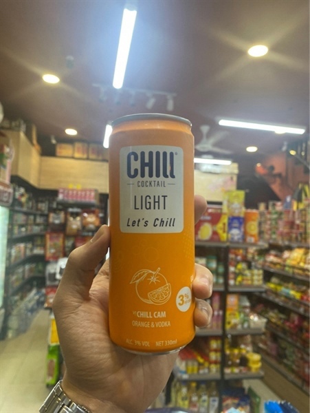 Nước cocktail chill light vodka cam