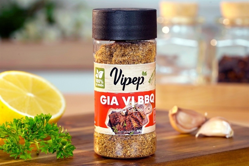 Gia vị BBQ hũ 50g Vipep