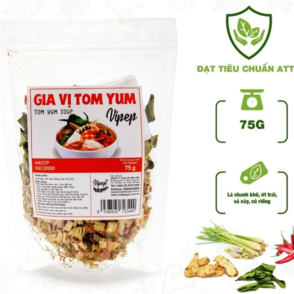 Gia vị Tomyum 75g Vipep