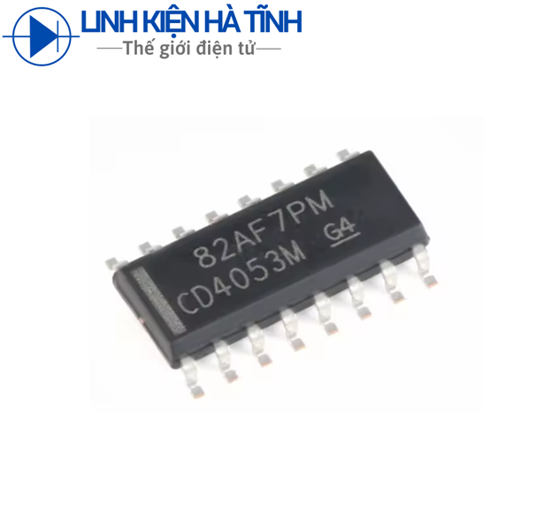 IC LOGIC CD4053 HCF4053M HEF4053 SOP-16 MỚI CHÍNH 