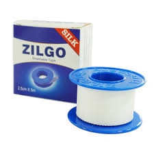 BĂNG KEO LỤA ZILGO 2.5CMX5M (CUỘN)