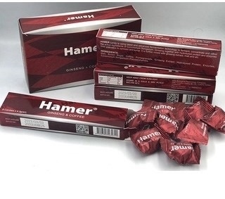 Kẹo hamer Ginseng & coffee 32 viên