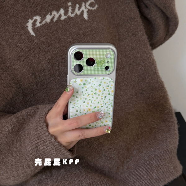 Case Trắng Hoa Xanh Bướm Xanh - 17PROMAX