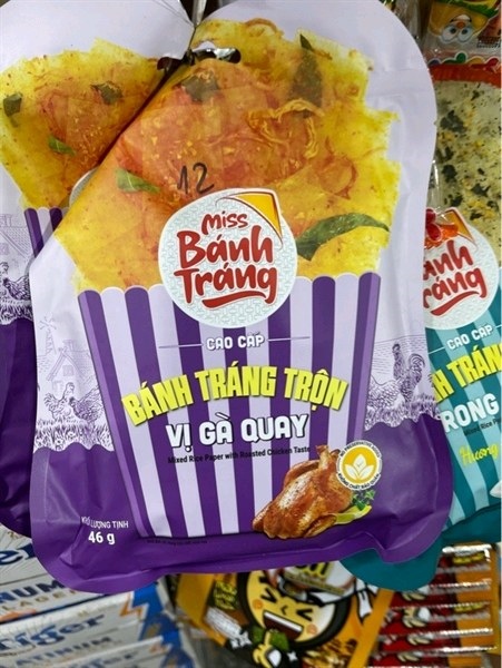 Bánh tráng trộn vị gà quay 4g