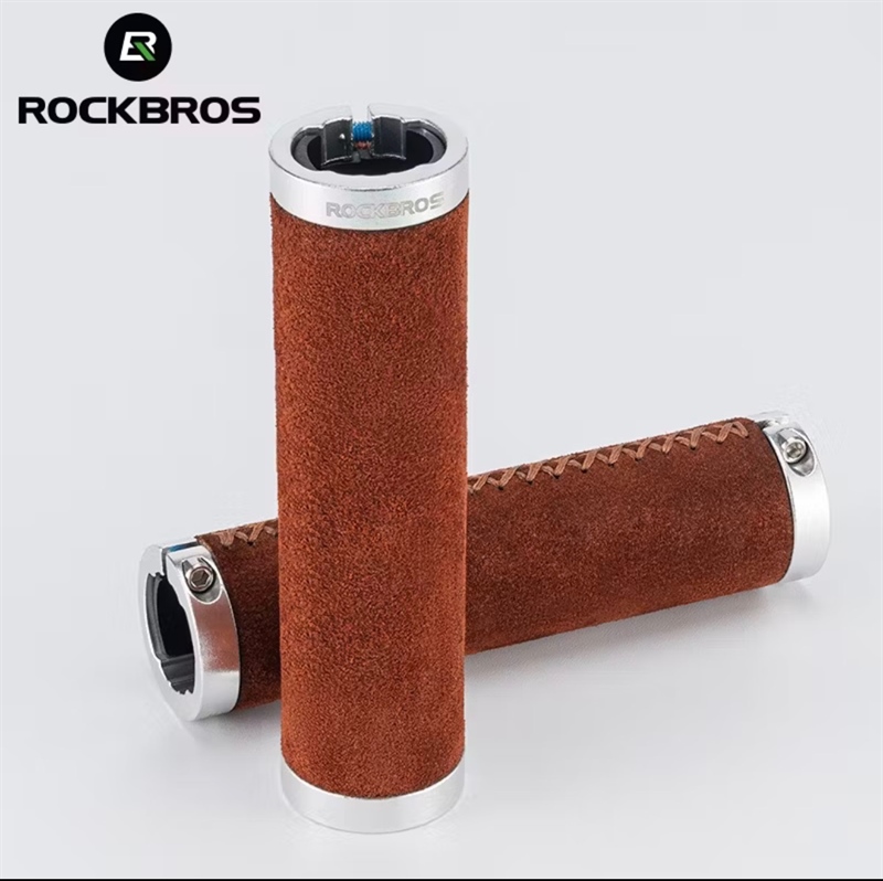 Tay nắm xe đạp da lộn tròn Rockbros