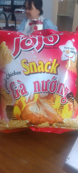 Jojo - Snack gà nướng 70g