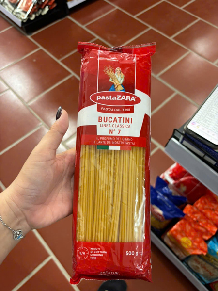 Mỳ ý Bucatini No.7 - 500g Pasta Zara