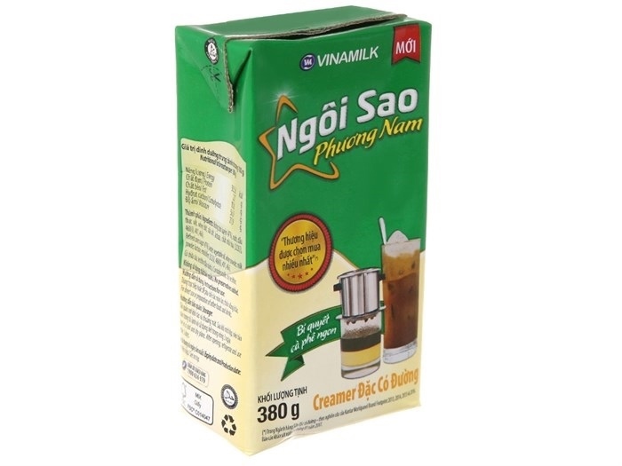 Sữa đặc ngôi sao xanh lá hộp 380g