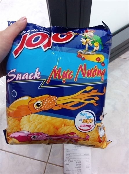 Jojo - Snack mực nướng 70g