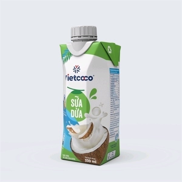 Sữa dừa Vietcoco 330ml Natural