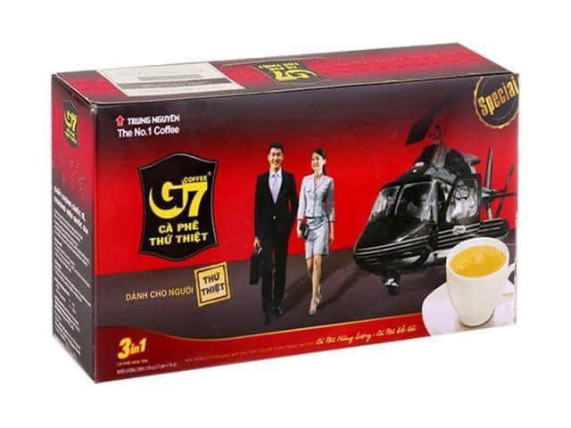 Cà phê hòa tan G7 3IN1 Trung Nguyên 21 gói