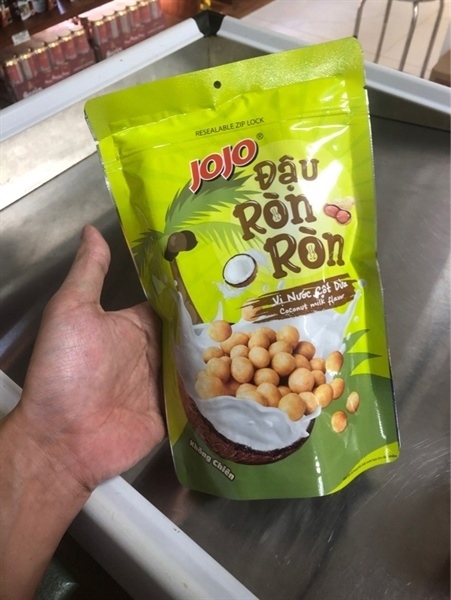 Jojo - Đậu ròn ròn vị nước cốt dừa 80g