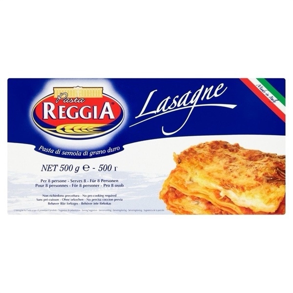 Mỳ lá lasagne 500g pasta reggia