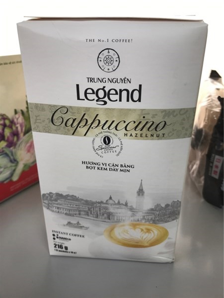 Cà phê Trung Nguyên Legend capuchino Coconut 216g