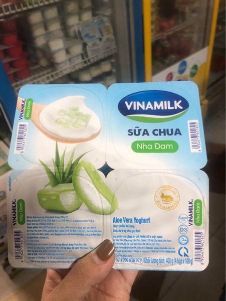 Sữa chua Vinamilk nha đam