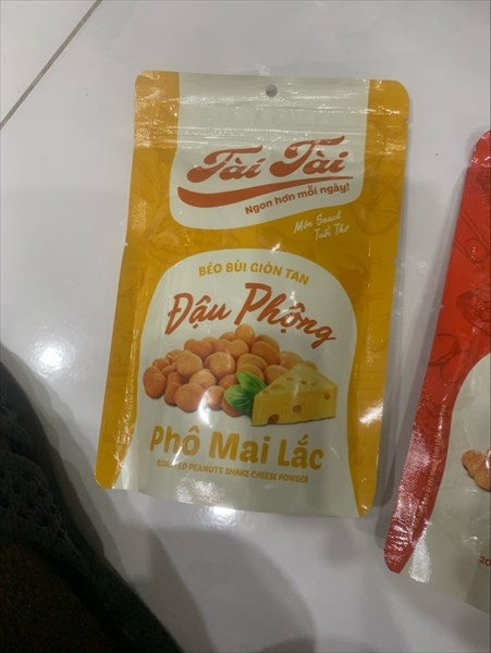 Đậu phộng Tài Tài vị phô mai lắc 40g