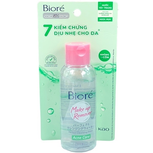 Nước tẩy Trang Bioré ngừa mụn 90ml
