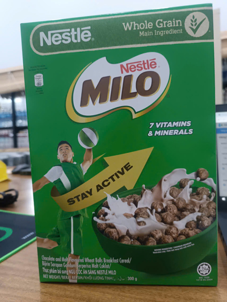 Ngũ cốc ăn sáng Milo 300g