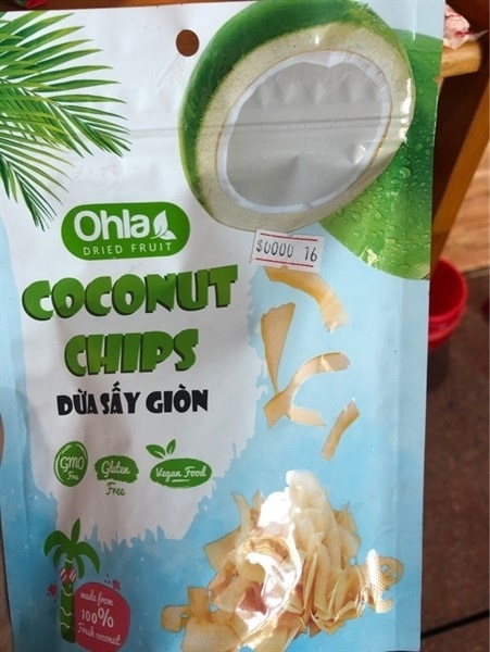 Dừa sấy giòn Ohla 100g