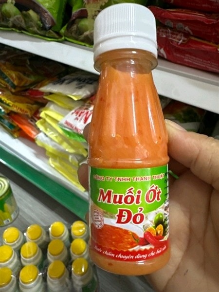Muối hải sản ớt đỏ