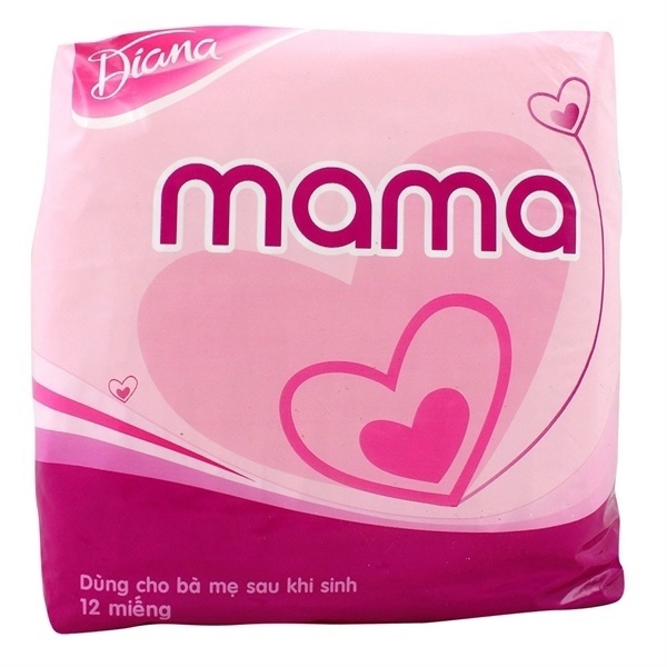 Băng vệ sinh Diana MAMA 12M