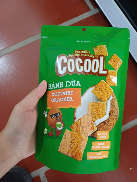 Bánh dừa cocool vị truyền thống Bánh dừa cocool vị truyền thống