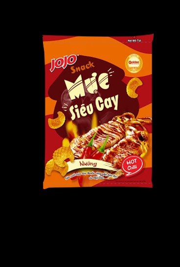 Jojo - Snack mực siêu cay 38g
