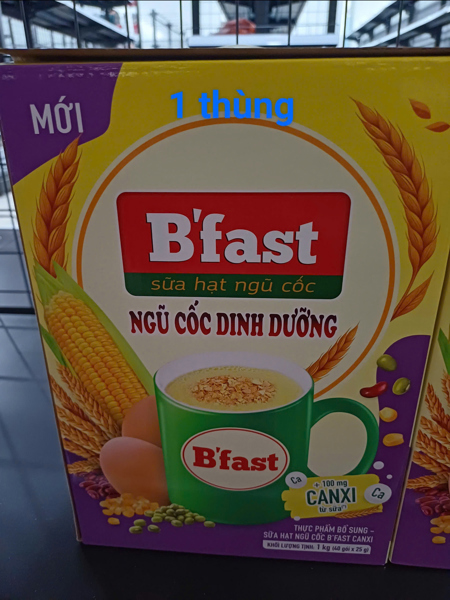 Sữa hạt ngũ cốc dinh dưỡng B'fast