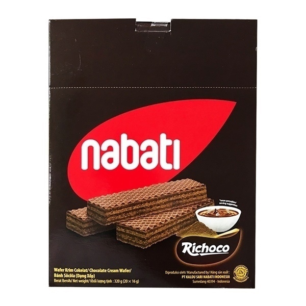 Bánh Nabati chocolate wafer 52g