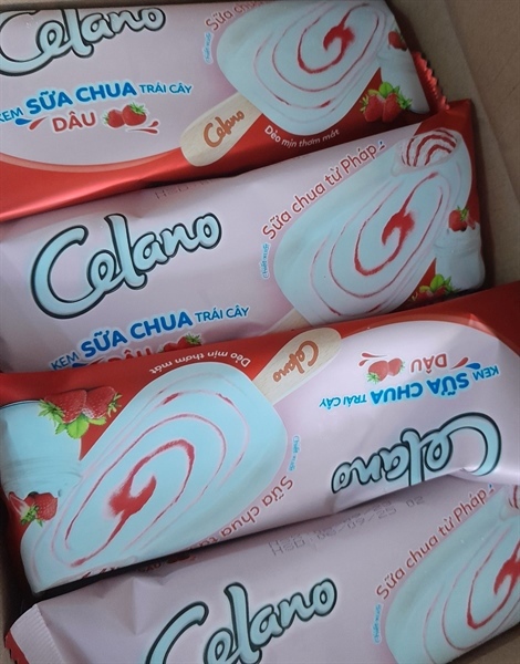 Kem Celano sữa chua Việt quất