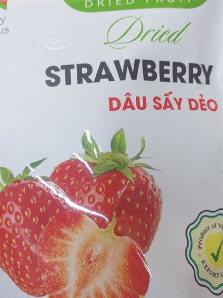 Dâu sấy dẻo