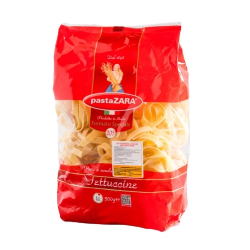 Mì Fettuccine 205 - 500g - Pasta Zara