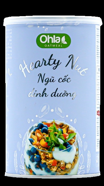 Ngũ cốc dinh dưỡng Hearty Nut Ohla 180g