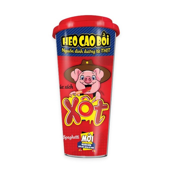 Heo Cao Bồi - Xúc xích lắt sốt Spagetti